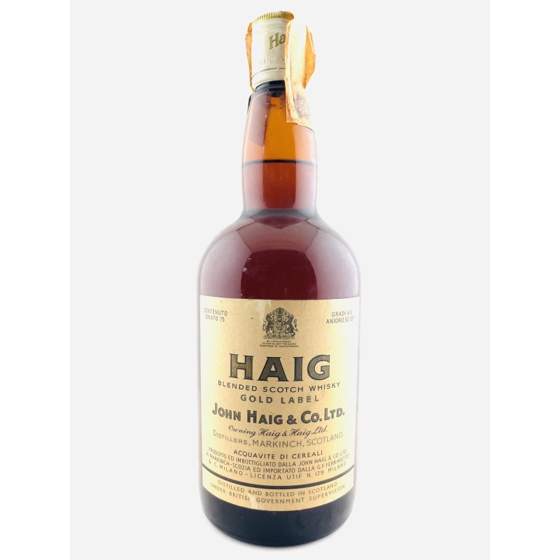 Haig's Gold Label 1960s Ferraretto Import