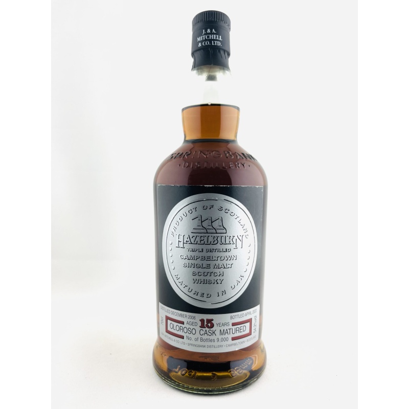 Hazelburn 2006 15 Year Old Oloroso Cask