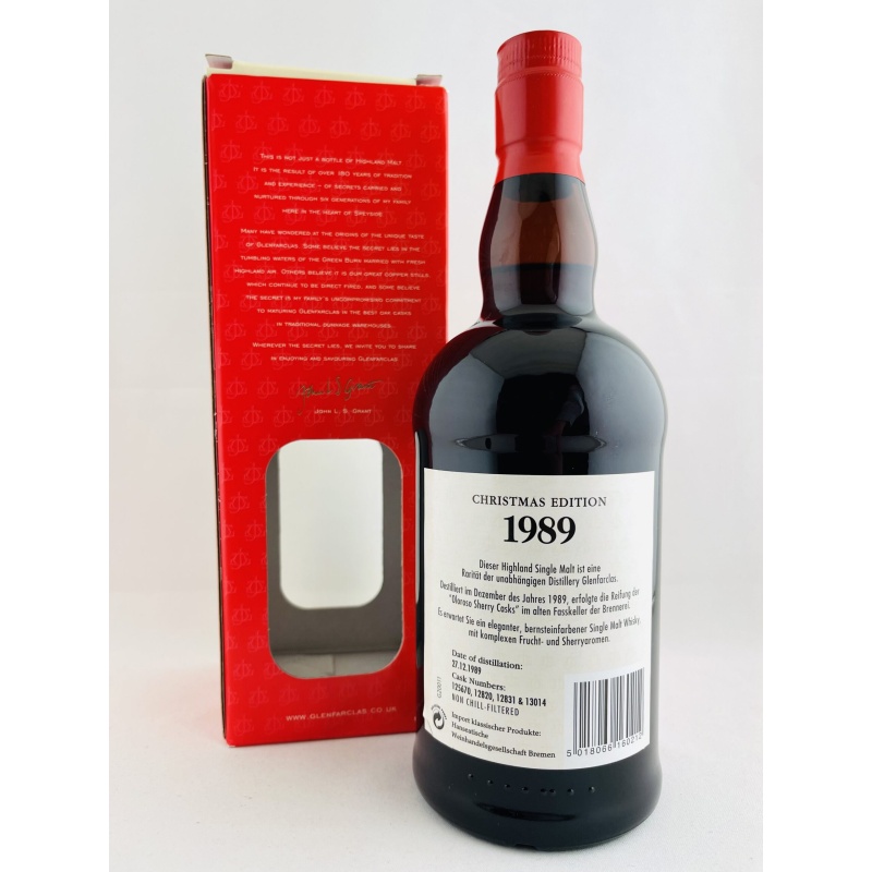 Glenfarclas 1989 Christmas Edition