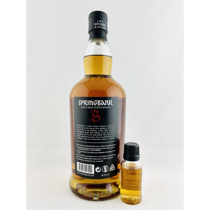 Springbank 12 Year Old Cask Strength 2024 Release + 2cl Sample