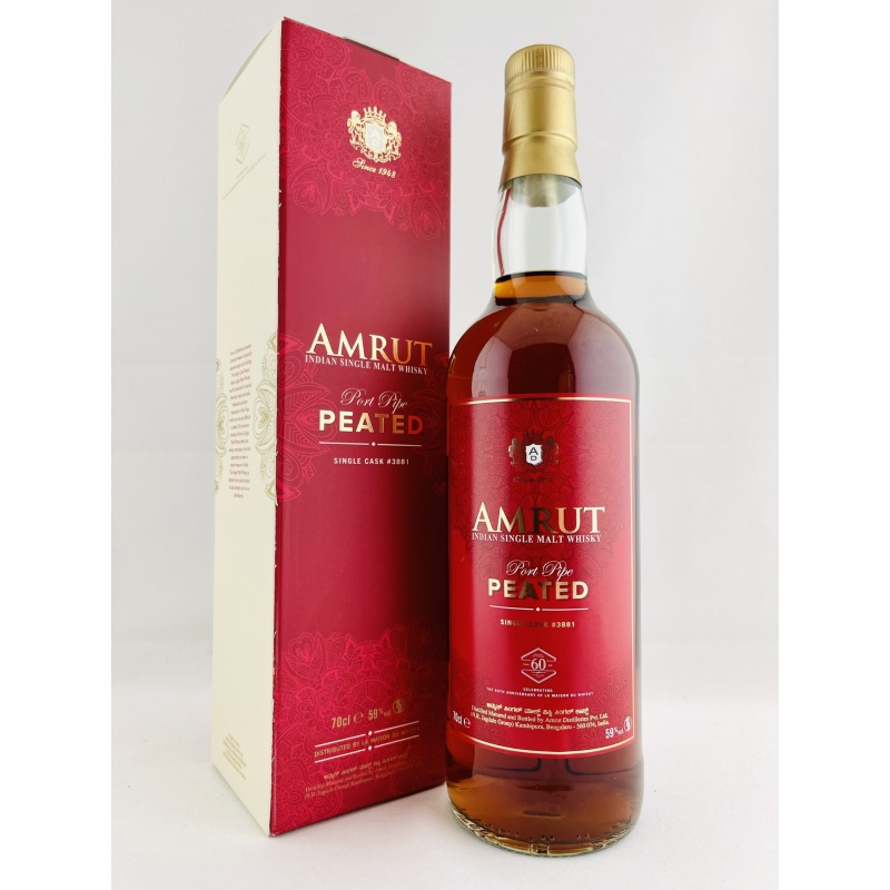 Amrut Peated Single Port Pipe #3881 / LMDW 60th Anniversary